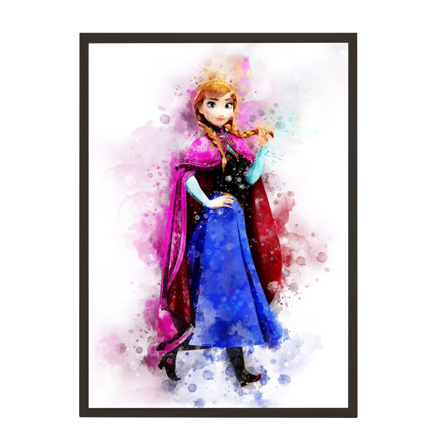 Disney Princesas Anna ART Acuarela 277