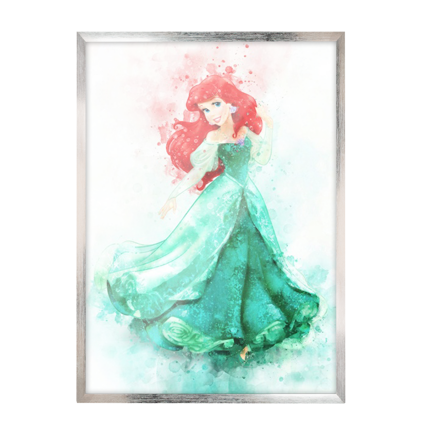 Disney Princesas Ariel ART Acuarela 278