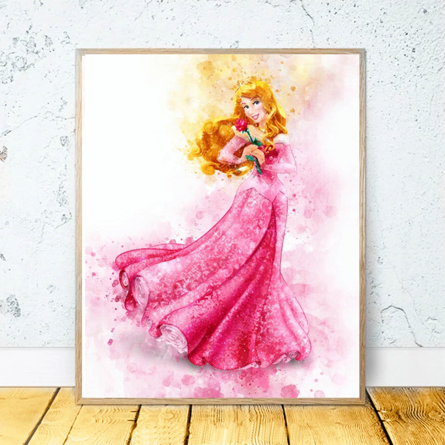 Disney Princesas Aurora ART Acuarela 279