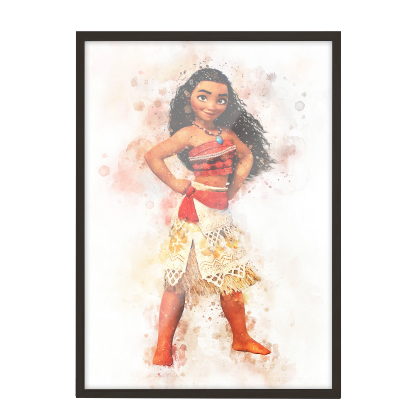 Disney Princesas Moana ART Acuarela 281