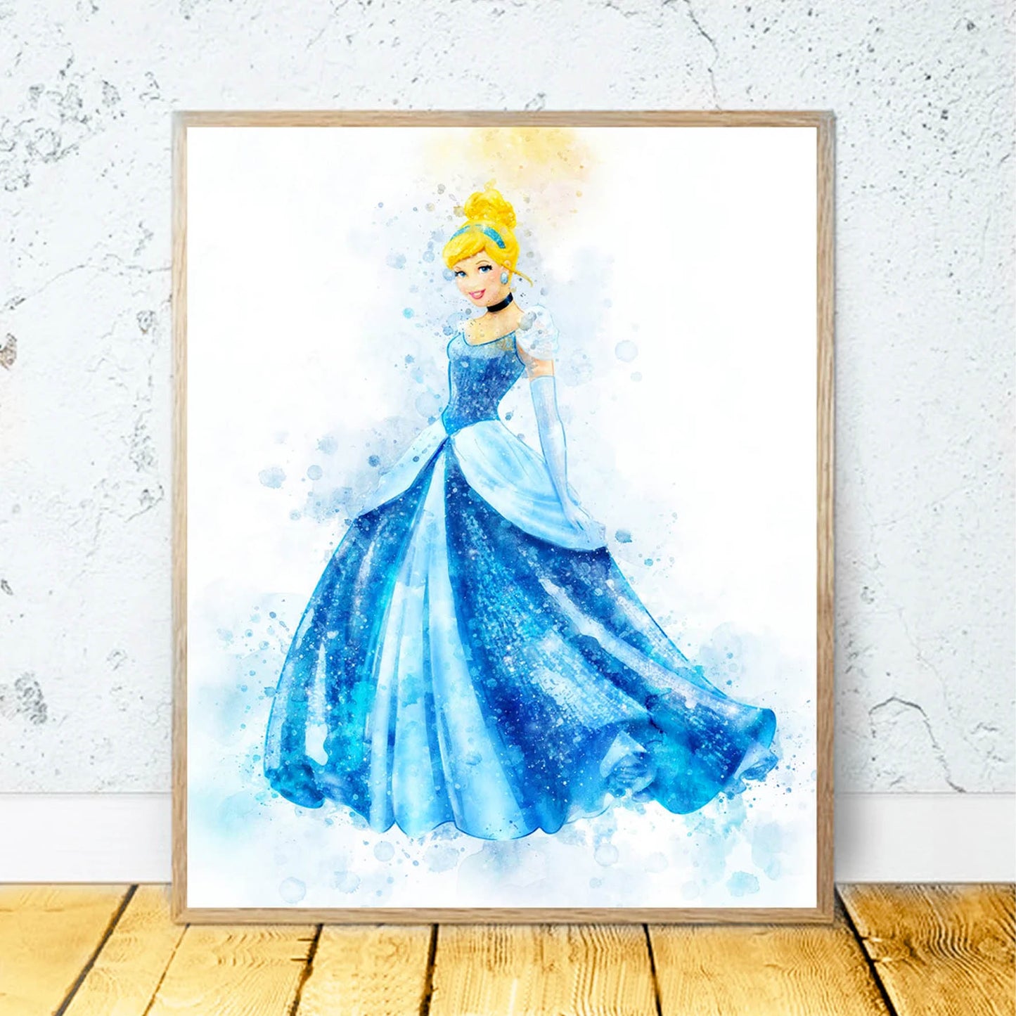 Disney Princesas Cenicienta ART Acuarela 282