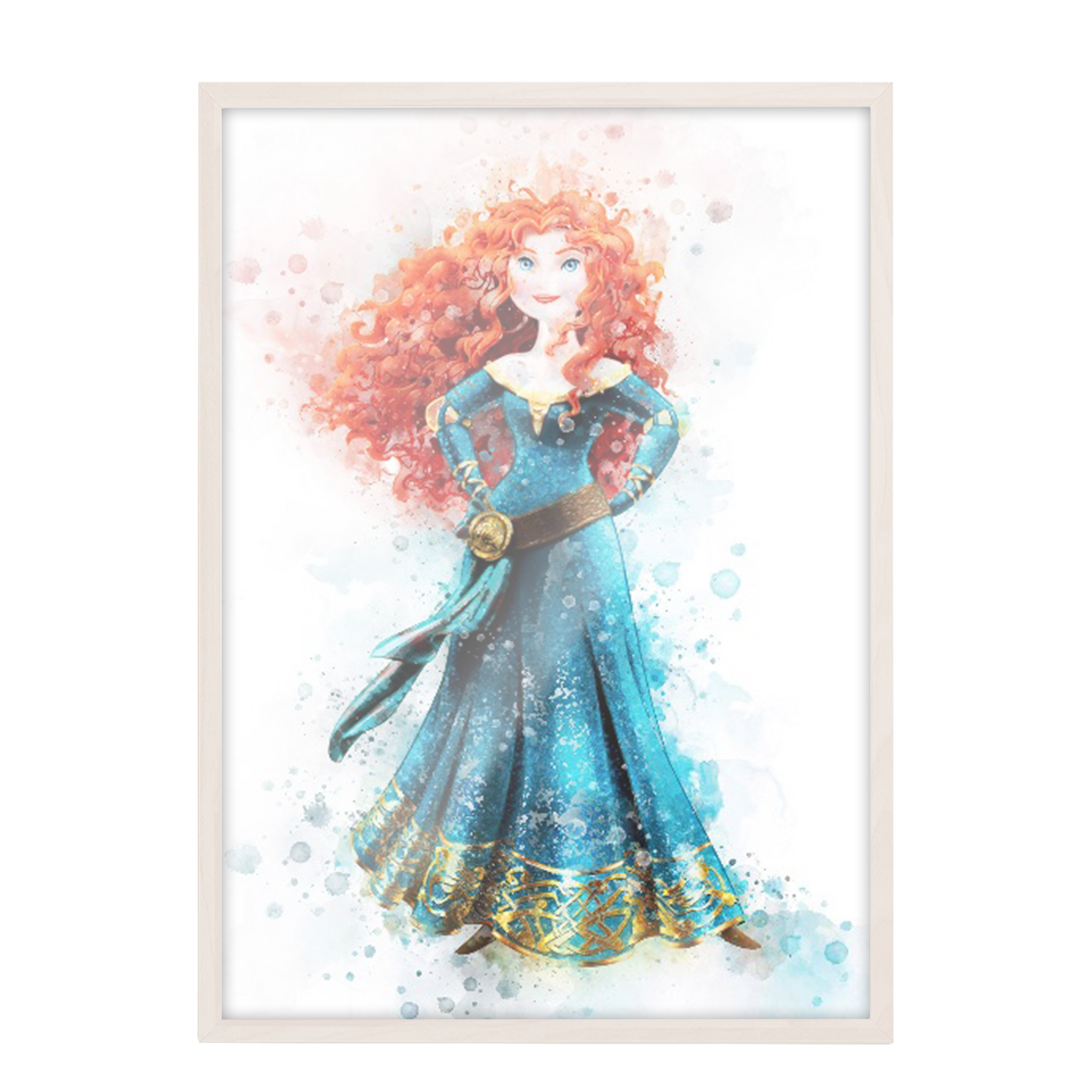 Disney Princesas Mérida ART Acuarela 285