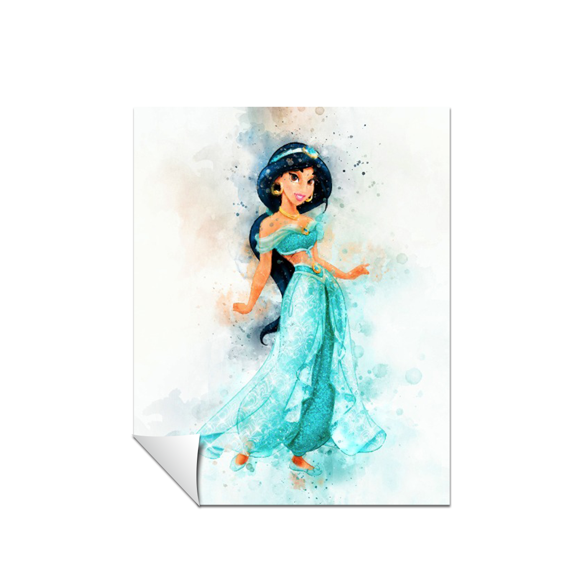 Disney Princesas Jasmín ART Acuarela 289