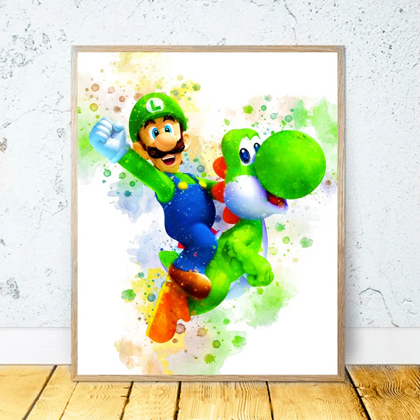 Super Mario Nintendo Luigi y Yoshi 294