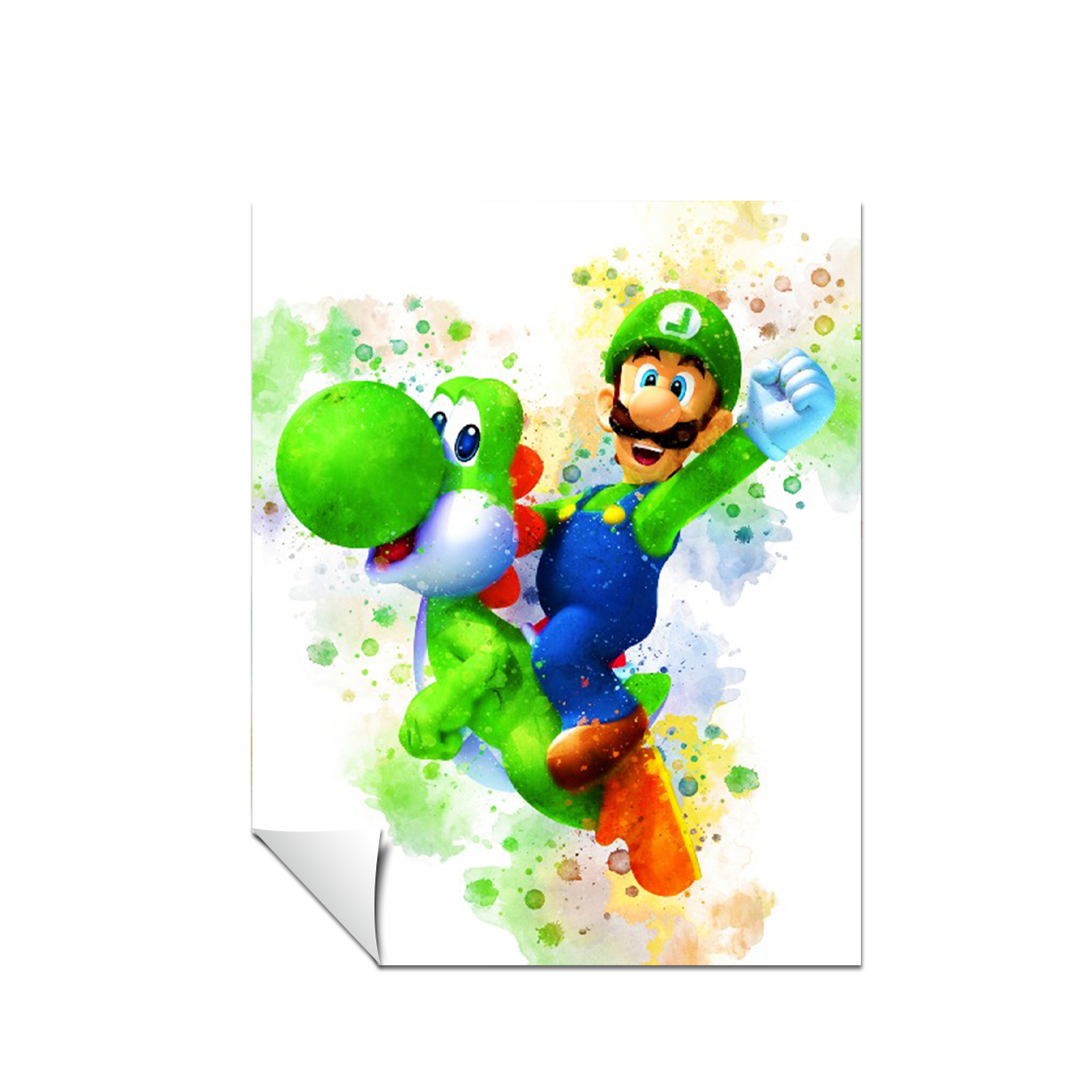 Super Mario Nintendo Luigi y Yoshi 294