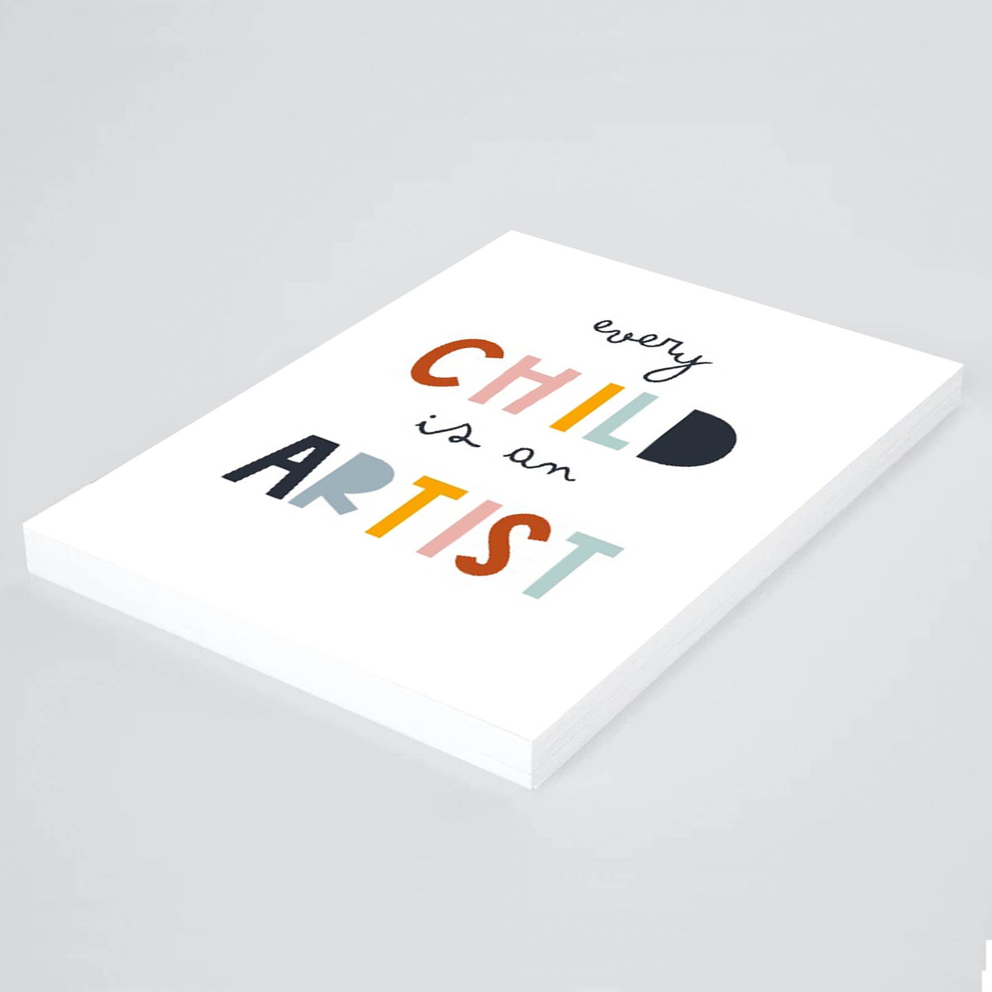 Ilustración frases colores , decoración 306
