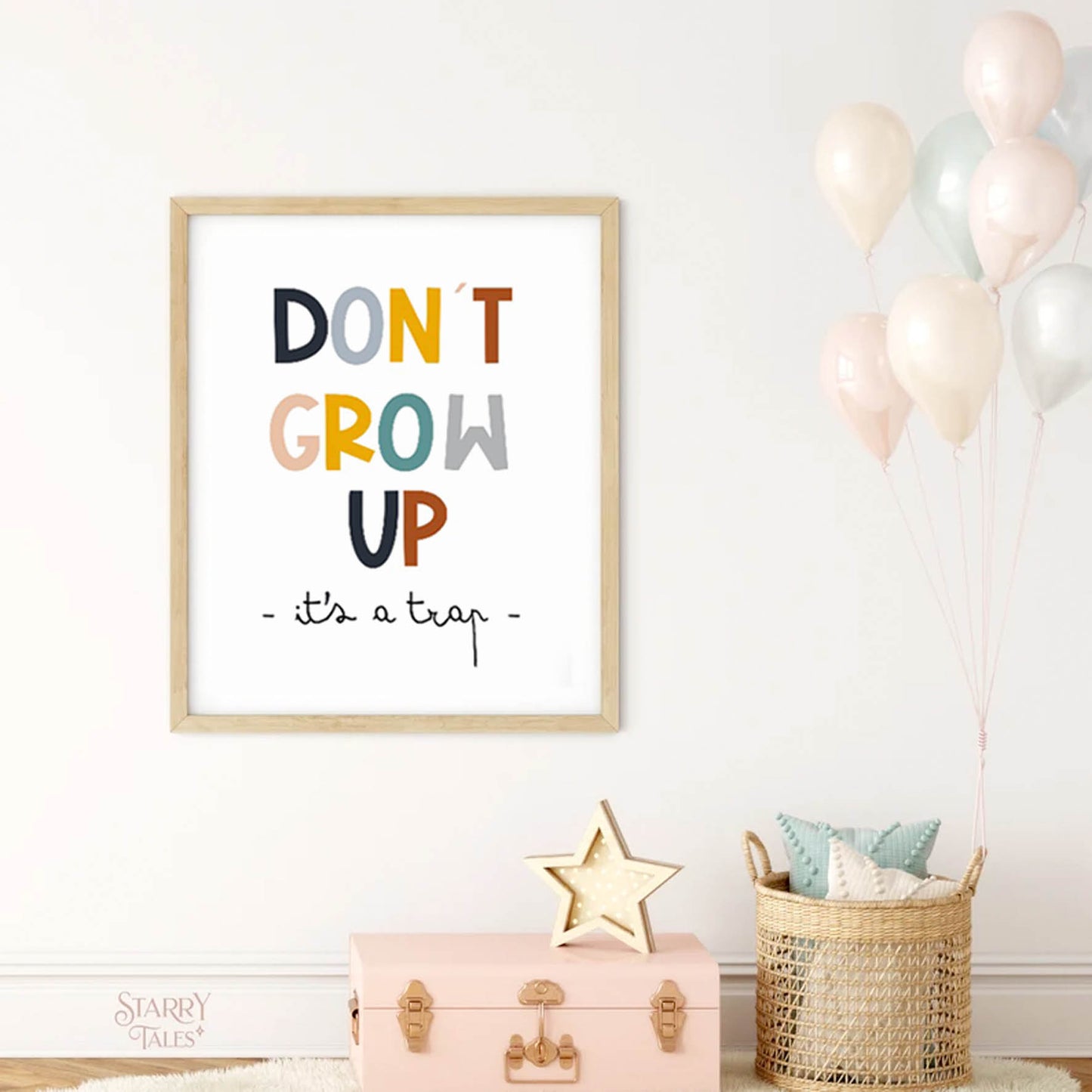 Ilustración frases colores , decoración 317