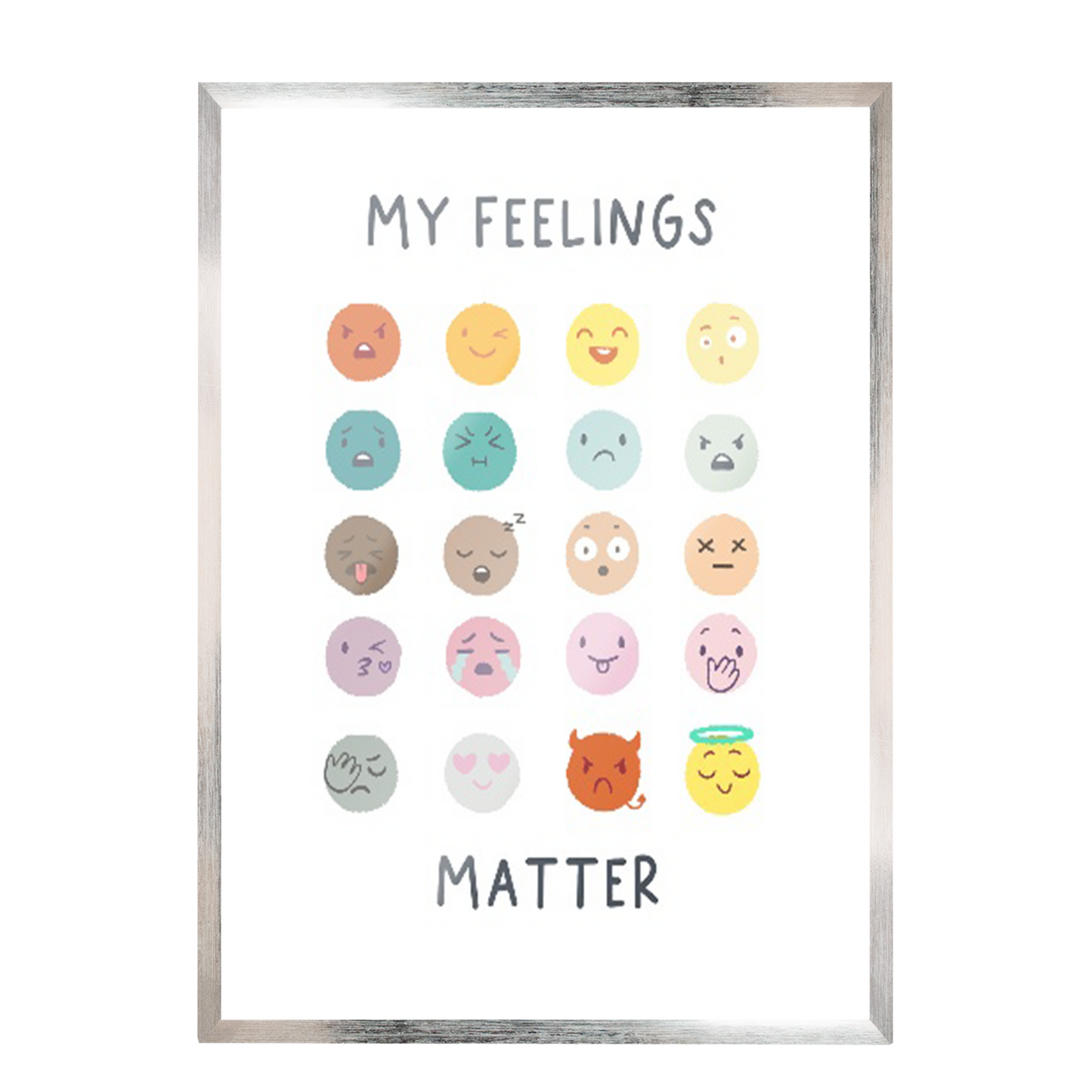 Ilustración emociones , decoración 319