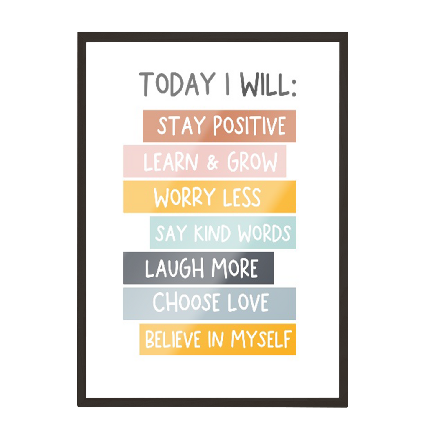 Ilustración frases colores , decoración 323