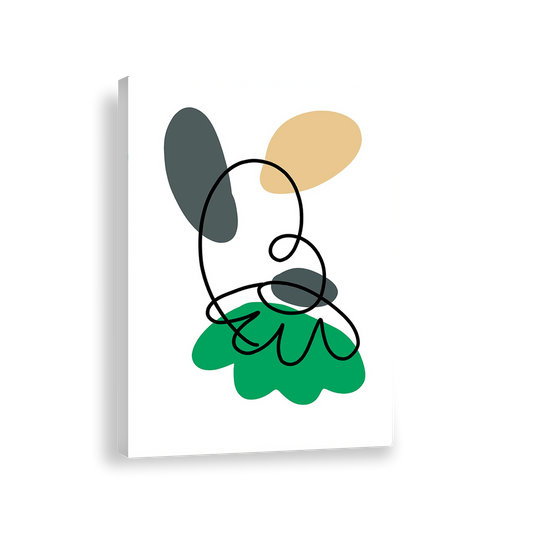 Flores verdes Abstractas 330