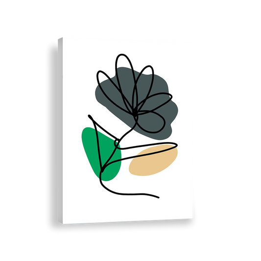 Flores verdes Abstractas 331