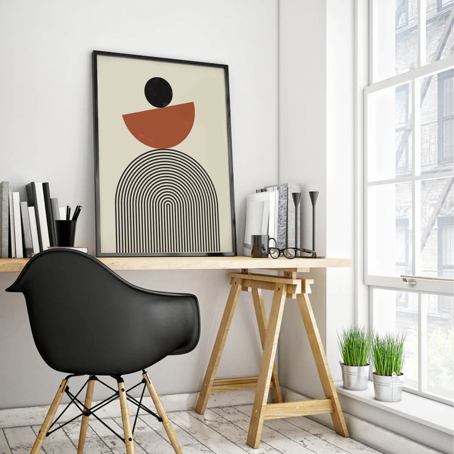 Minimalista abstracta, boho 35