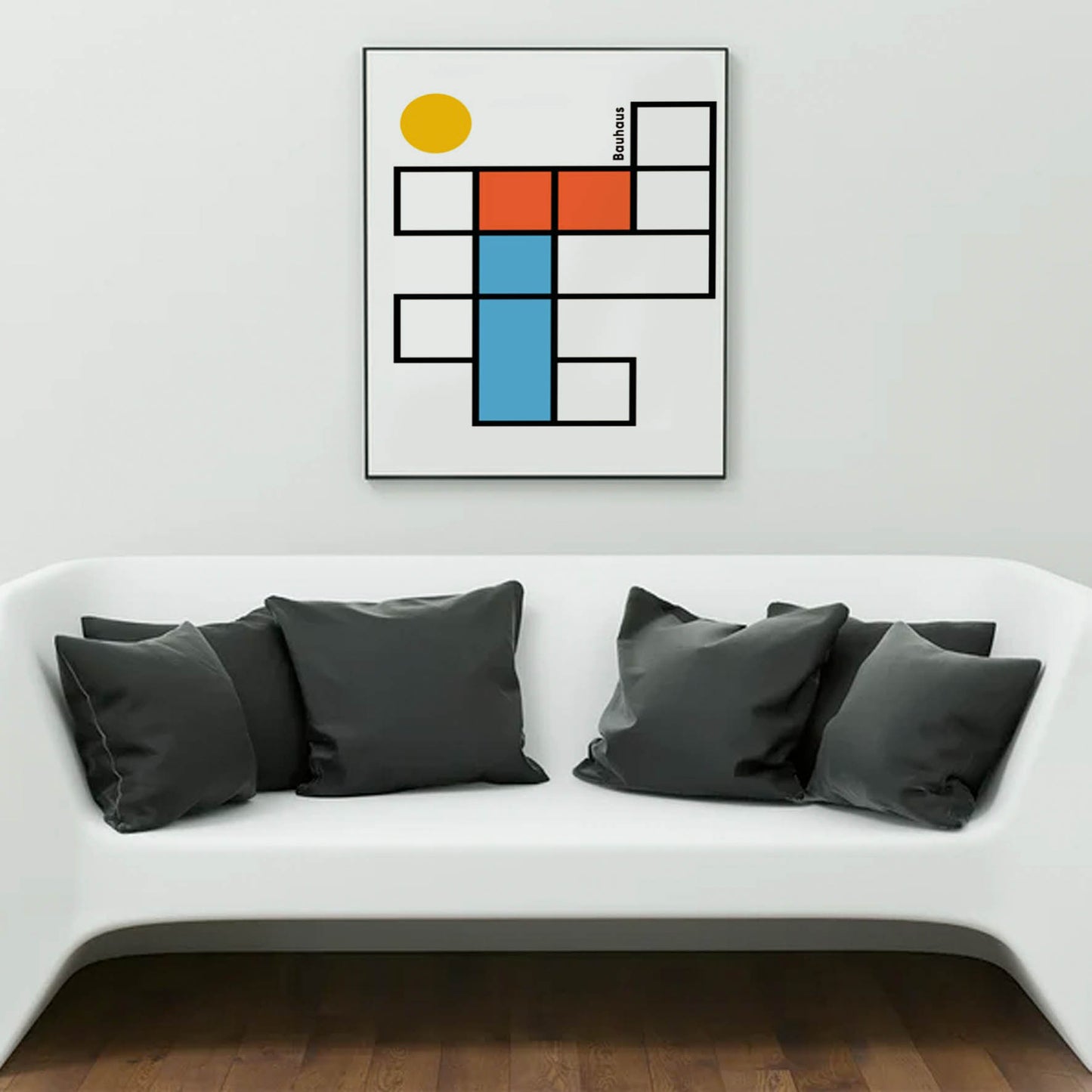 Pintura Geométrica Minimalista 353