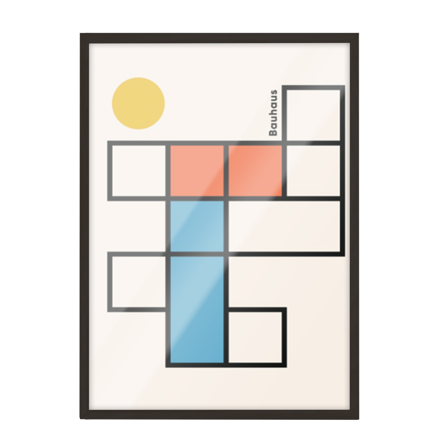 Pintura Geométrica Minimalista 353