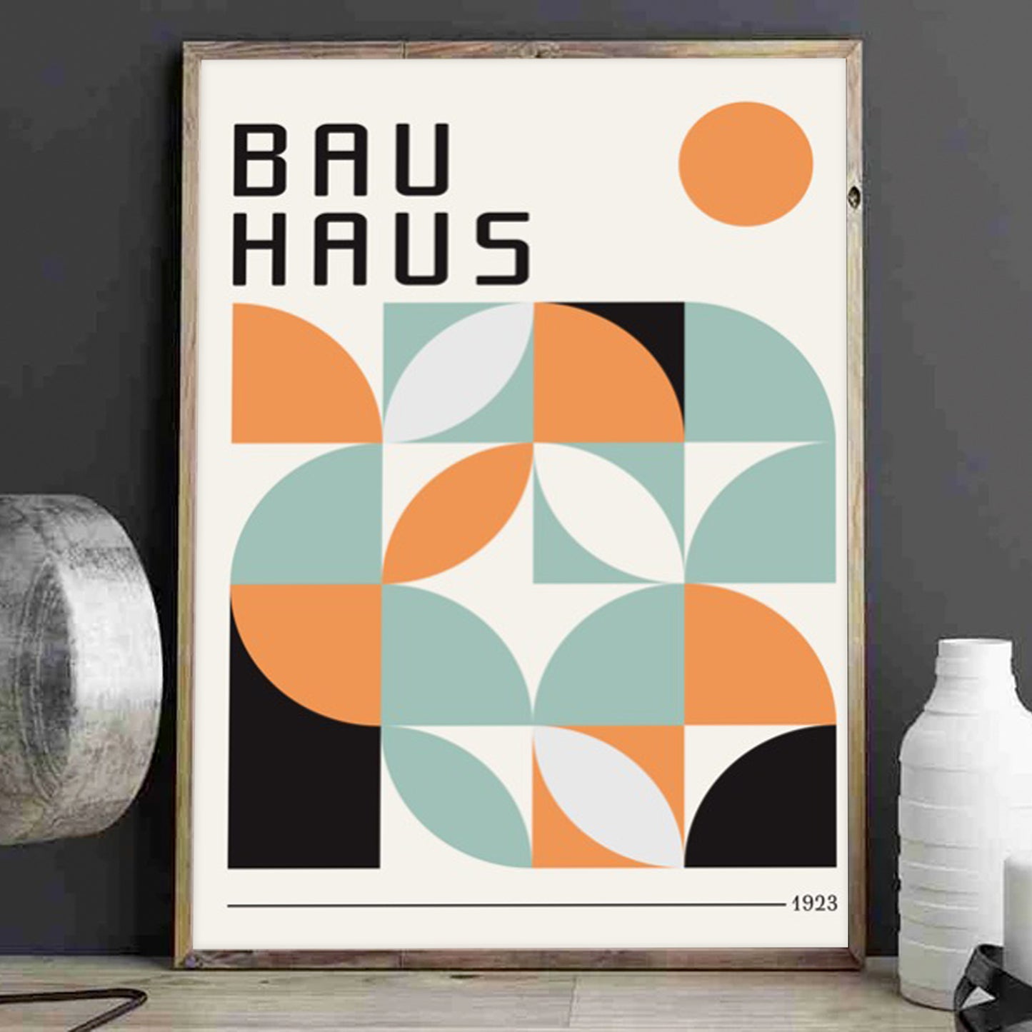 Abstracto geométrico BauHaus 363