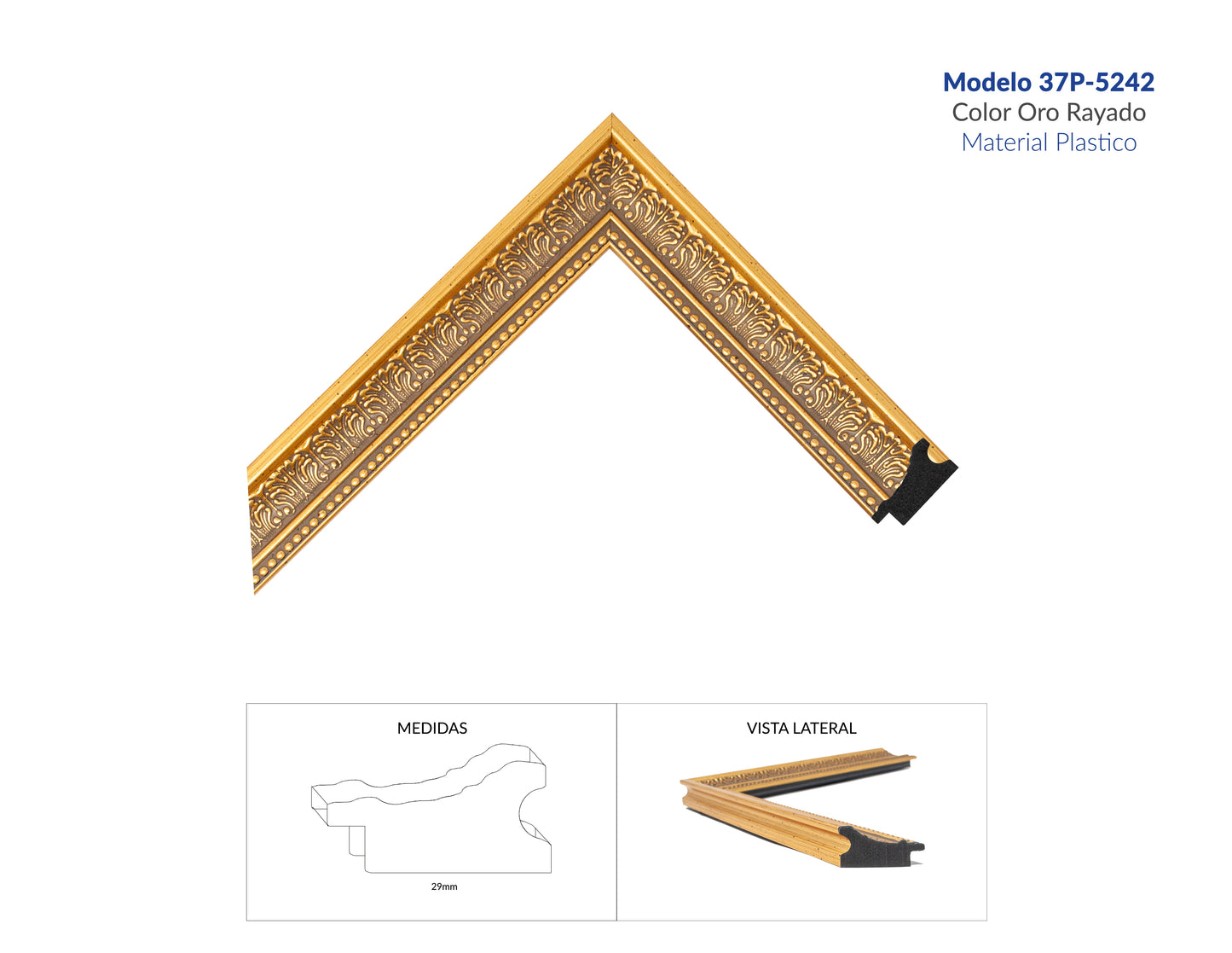 Moldura 37p-01