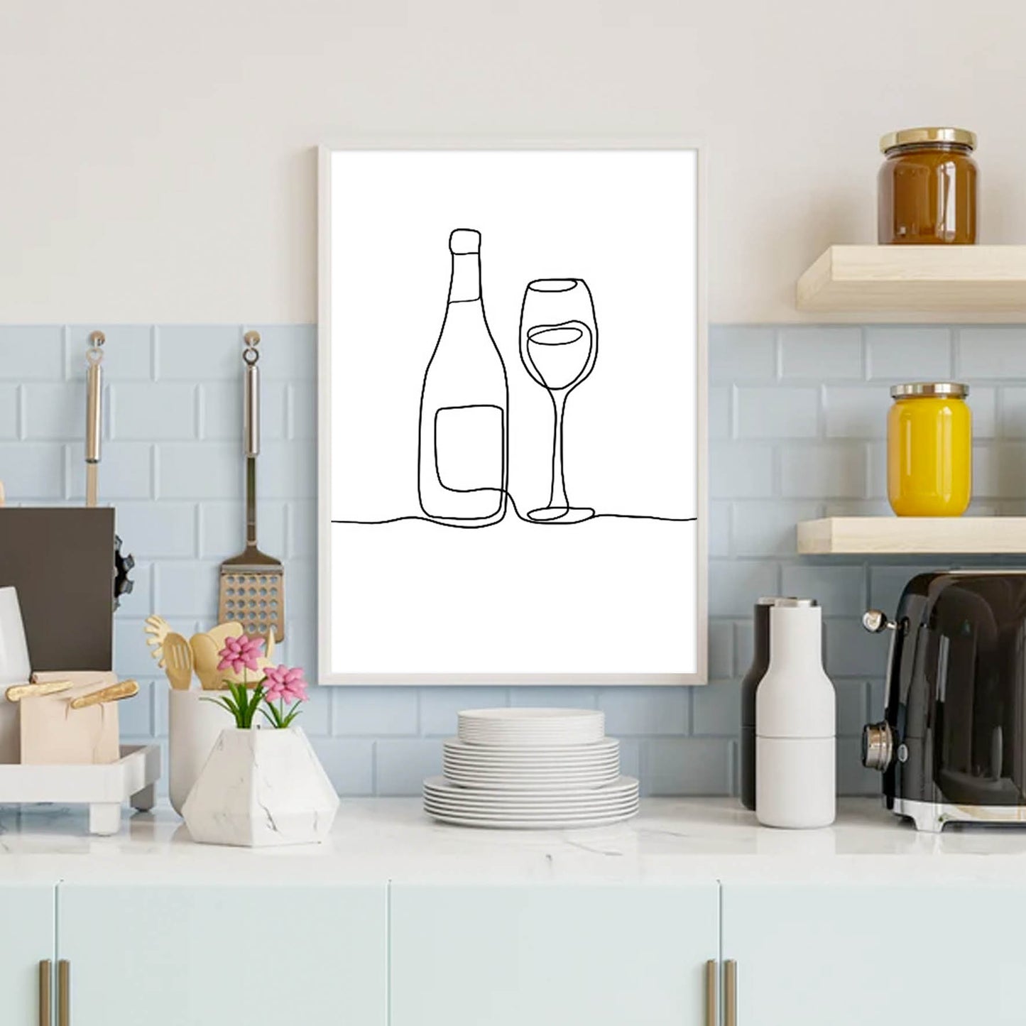 Line art, vino 390