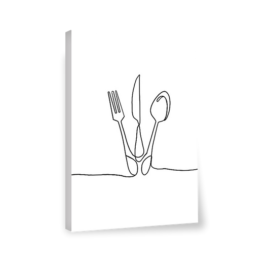 Line art, cubiertos 392