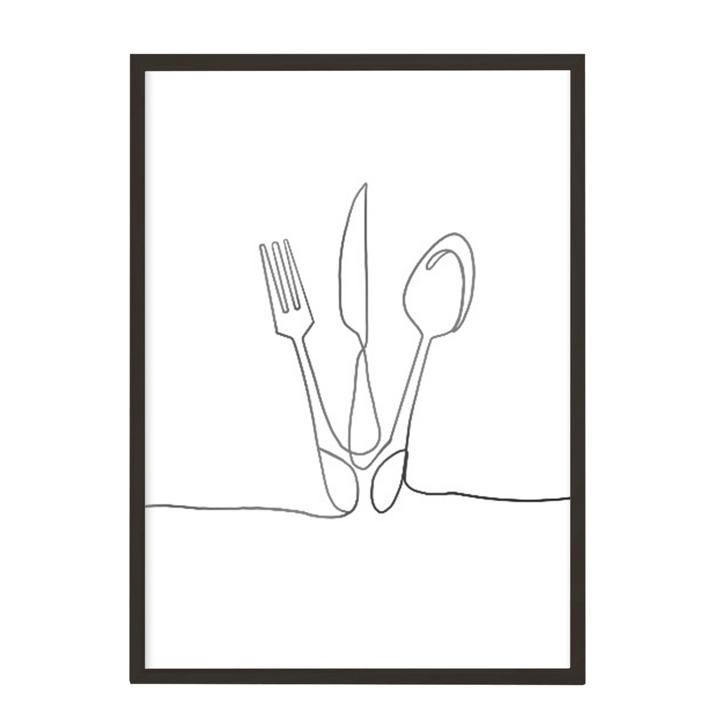 Line art, cubiertos 392