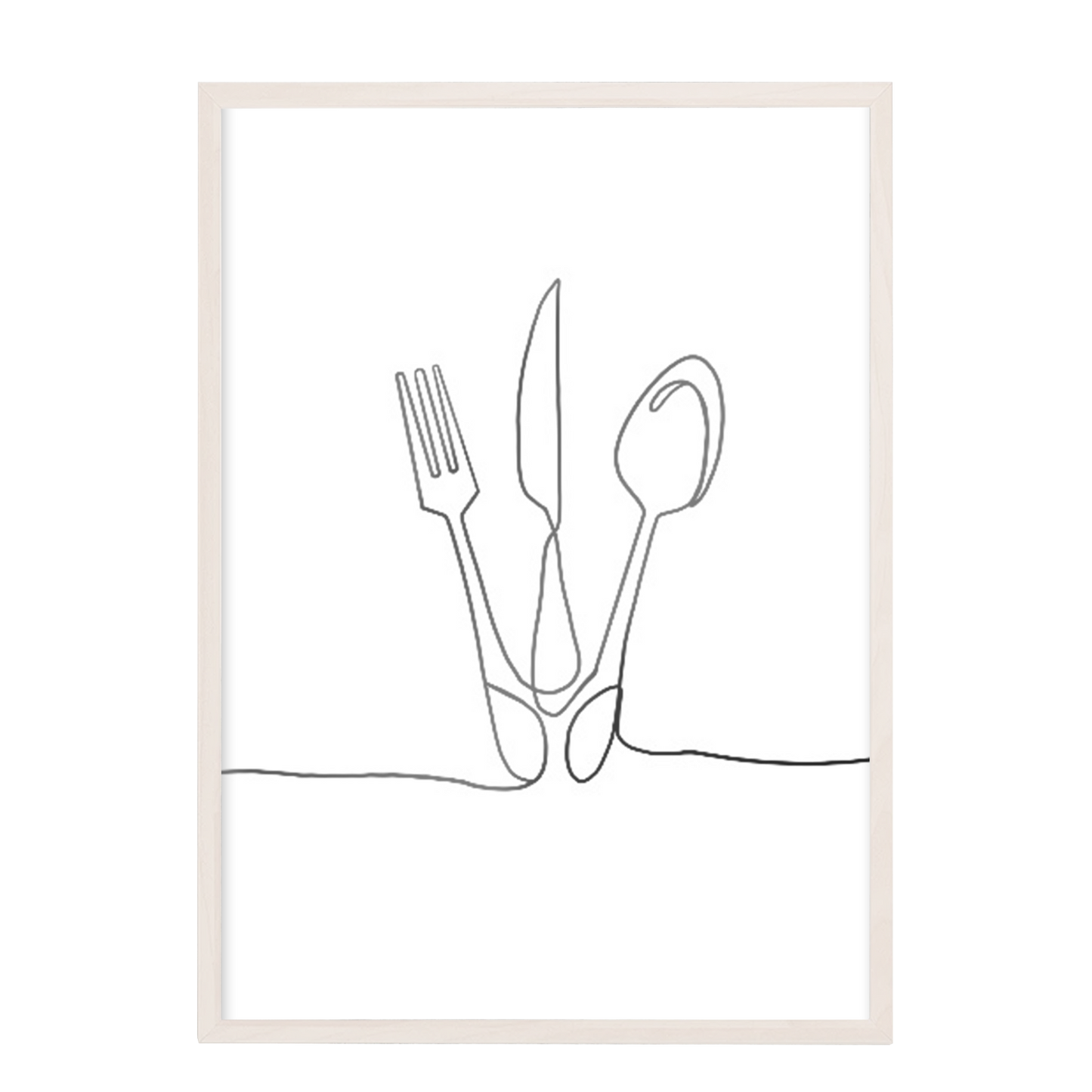 Line art, cubiertos 392