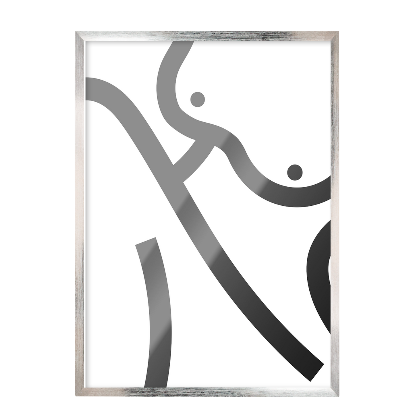 Minimalista abstracta,Lineas negras 39