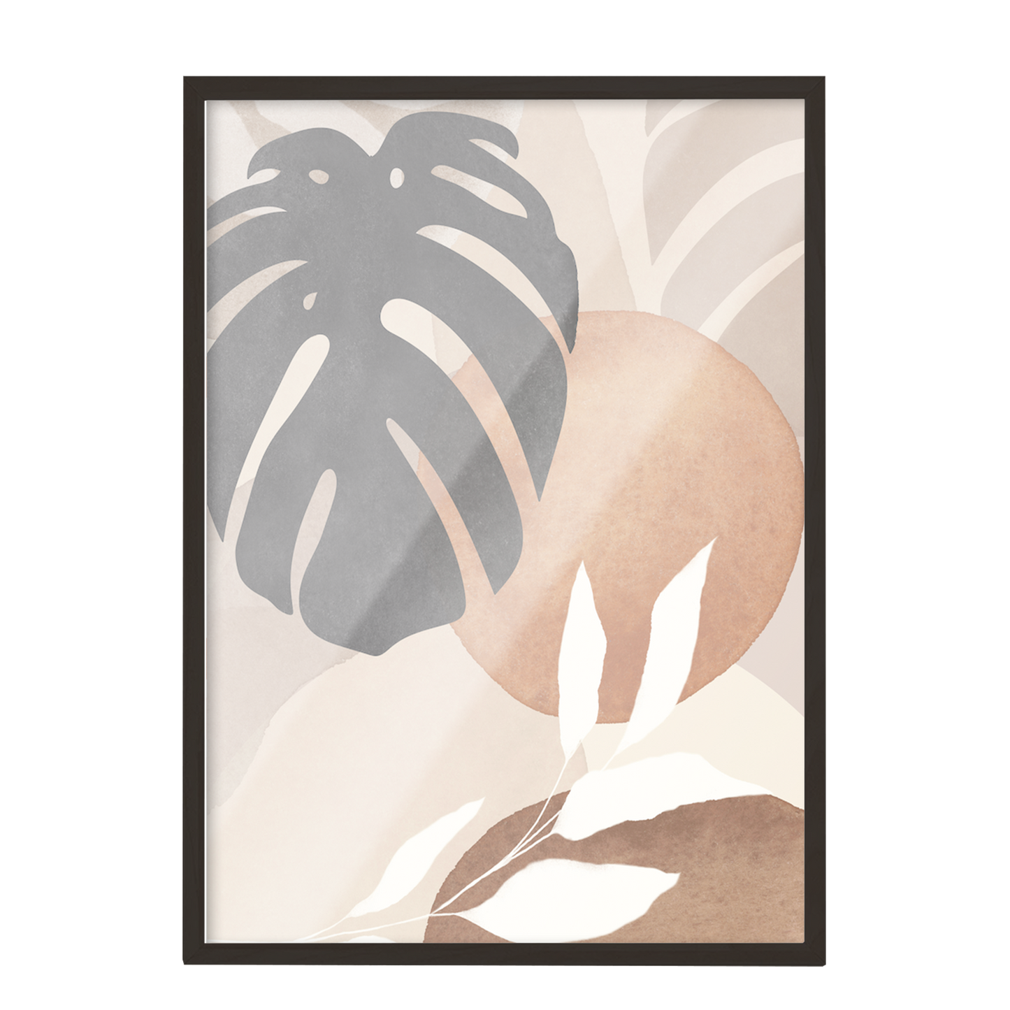 Minimalista abstracta, boho beige 44