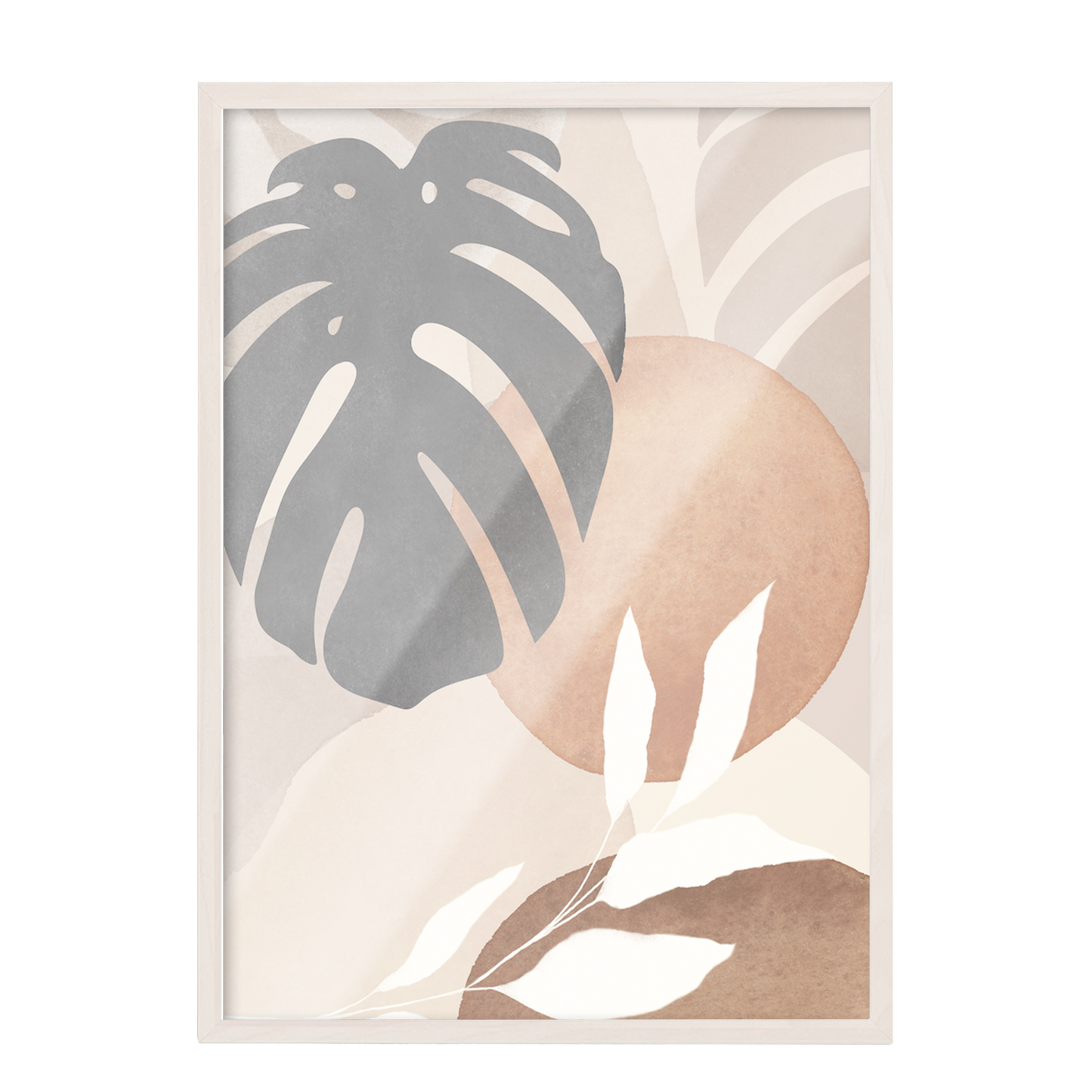 Minimalista abstracta, boho beige 44