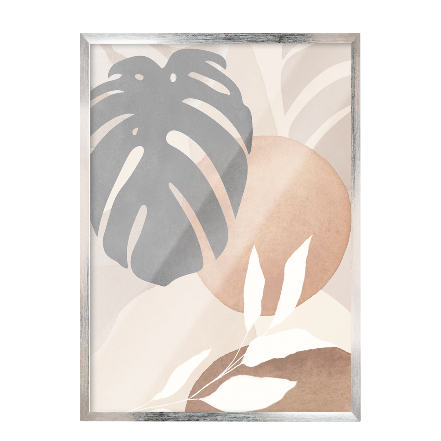 Minimalista abstracta, boho beige 44
