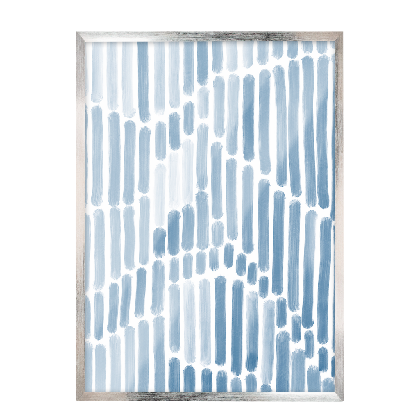 Pintura abstracta acuarela azul 47