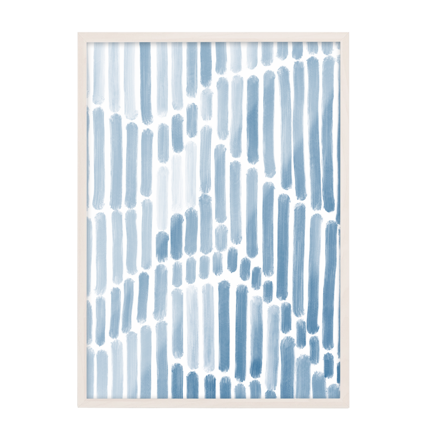 Pintura abstracta acuarela azul 47