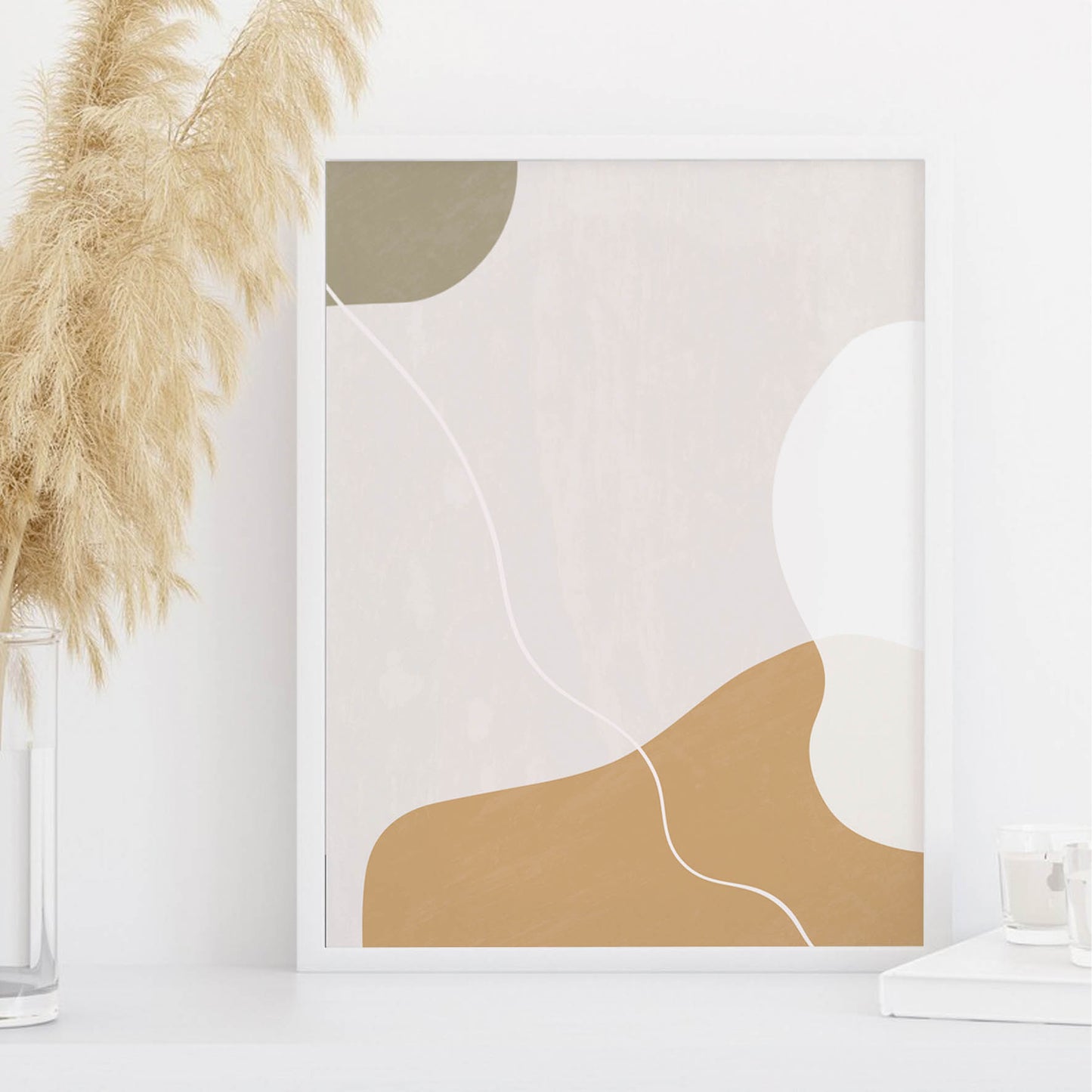 Minimalista abstracta, boho 57