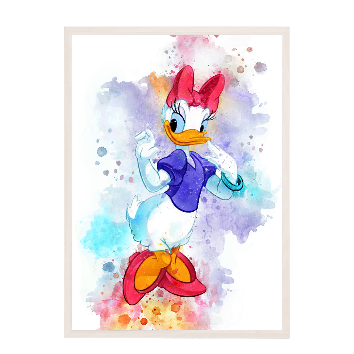 DISNEY Daisy Duck Acuarelas Mickey Mouse 65
