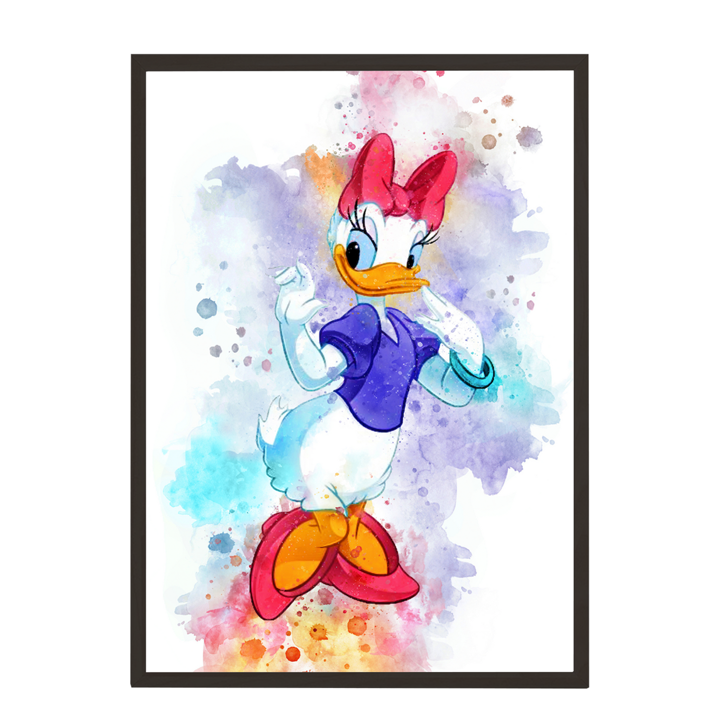 DISNEY Daisy Duck Acuarelas Mickey Mouse 65