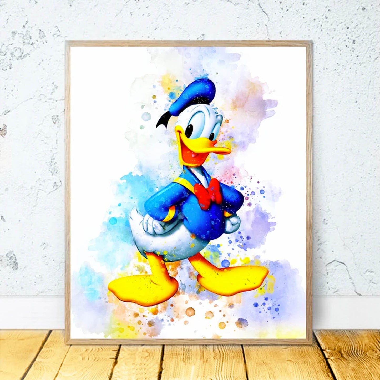 DISNEY Pato Donald Acuarelas Mickey Mouse 66