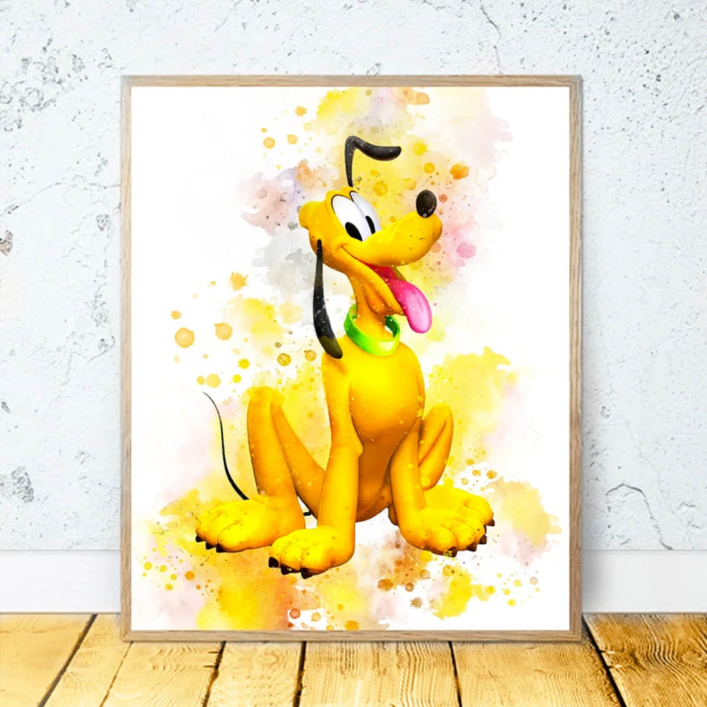 DISNEY Pluto Acuarelas Mickey Mouse 70