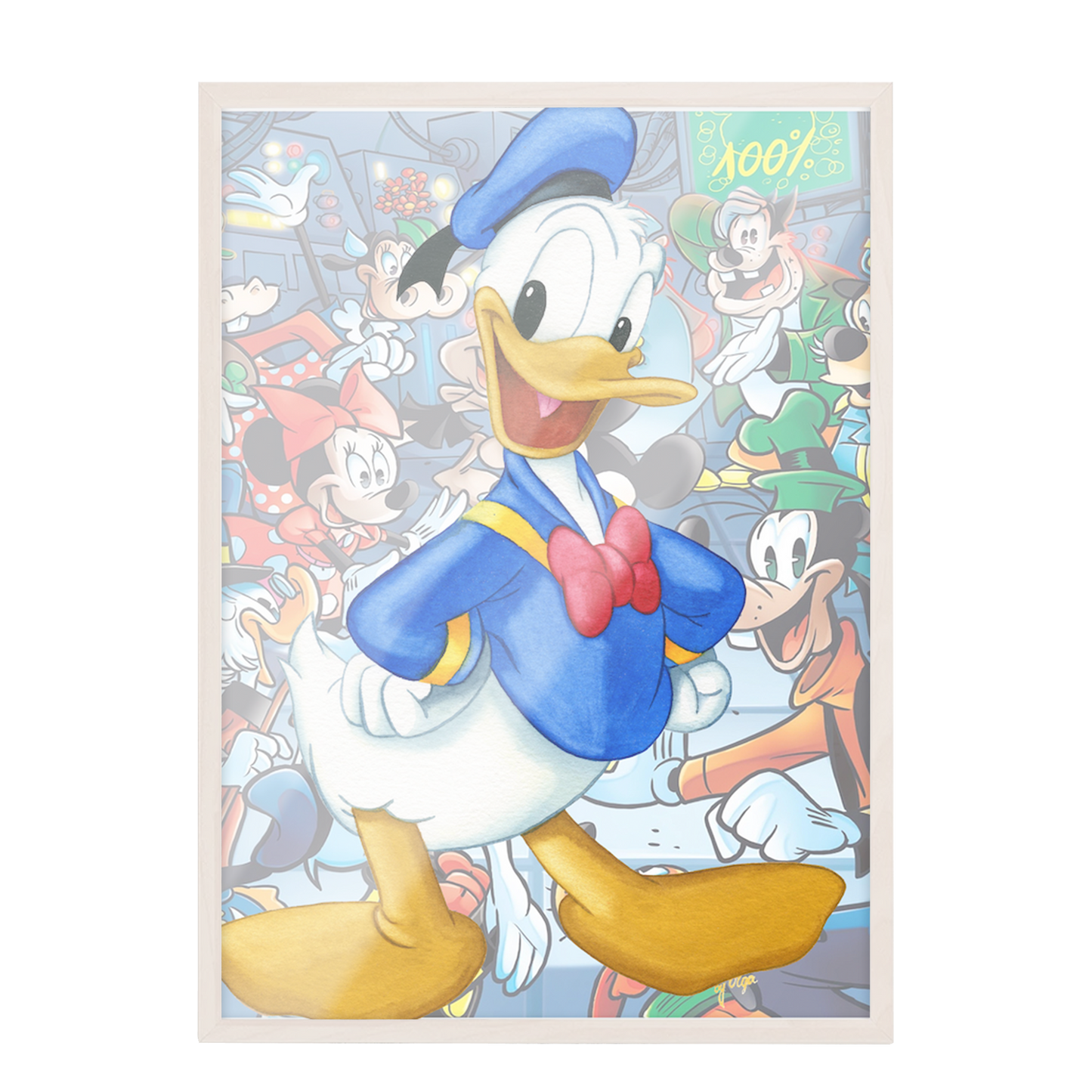DISNEY Pato Donald Amigos de Mickey Mouse 73