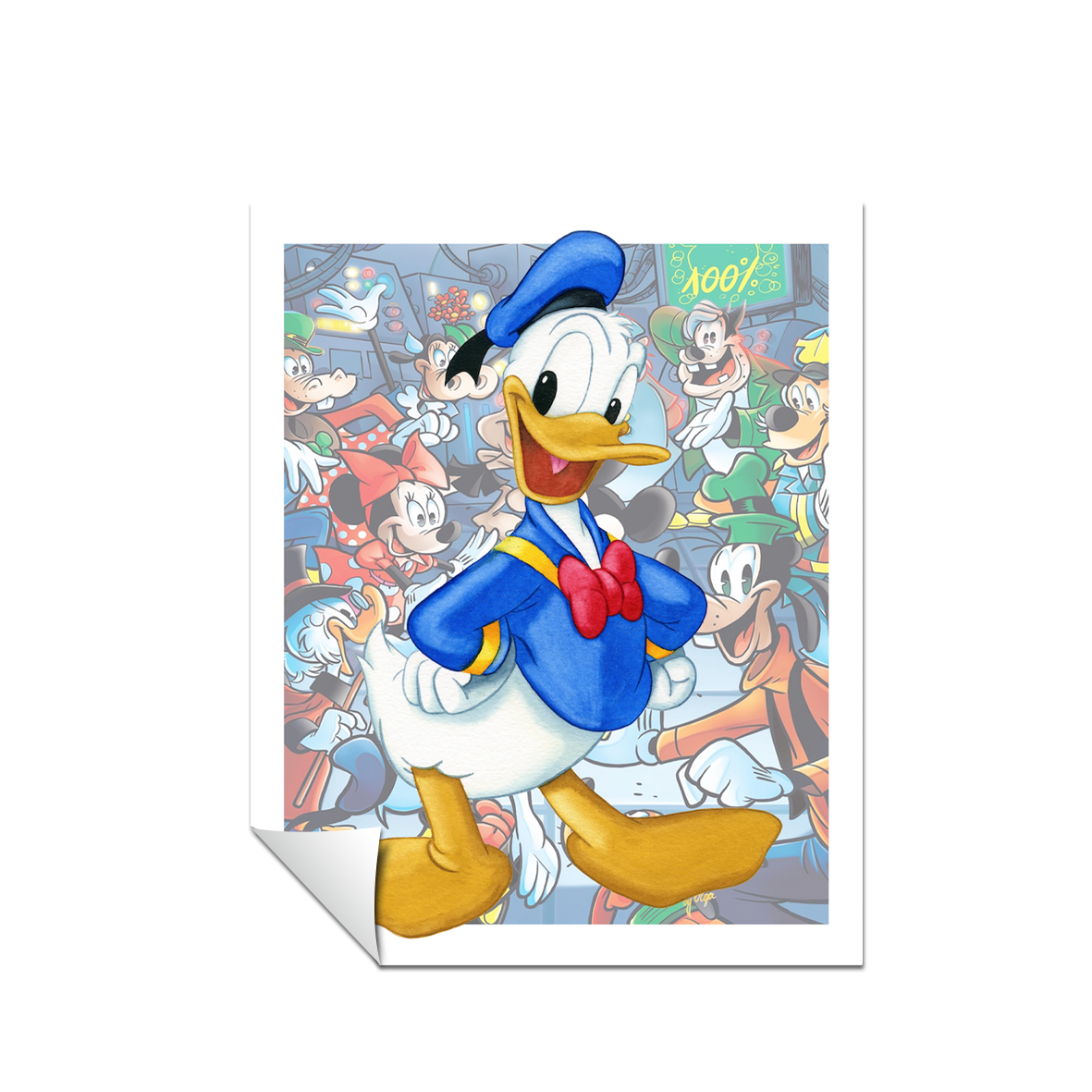 DISNEY Pato Donald Amigos de Mickey Mouse 73