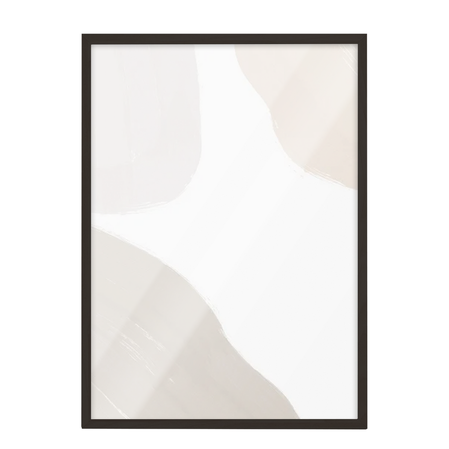 minimalista abstracta, boho beige 7