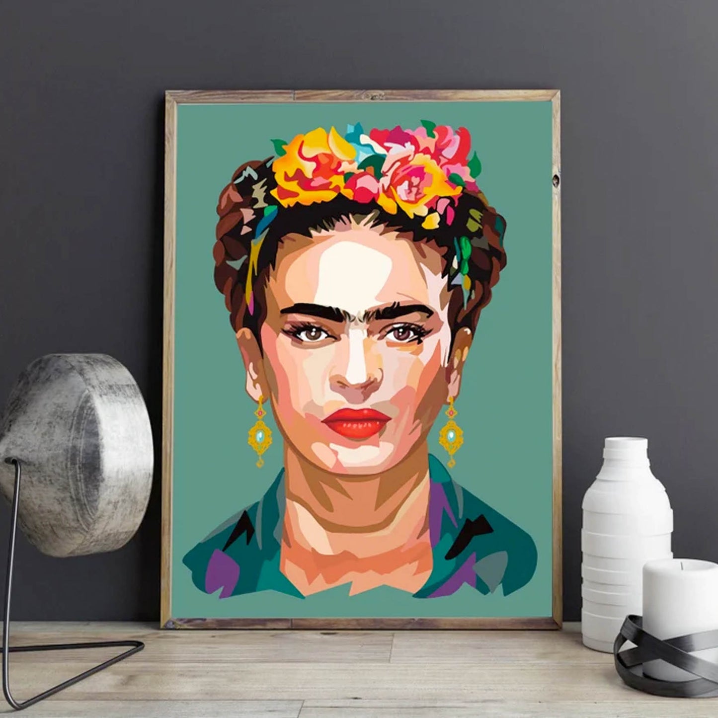 FRIDA KAHLO Pintura a colores