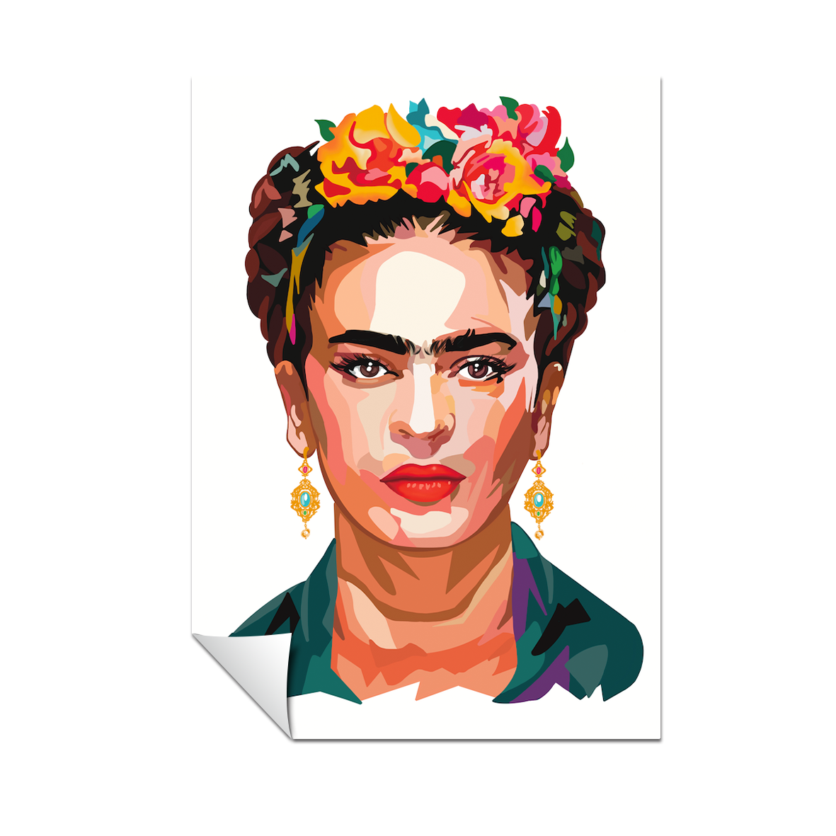 FRIDA KAHLO Pintura a colores