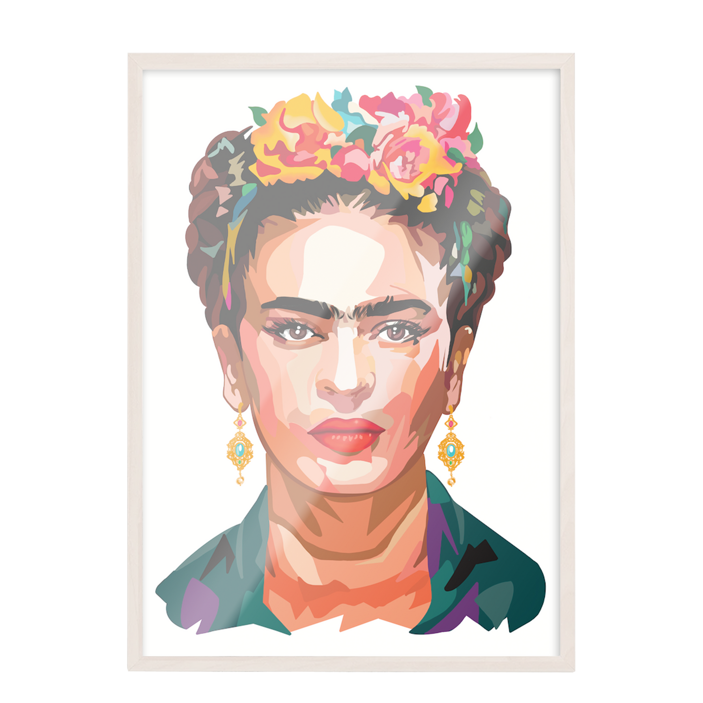 FRIDA KAHLO Pintura a colores