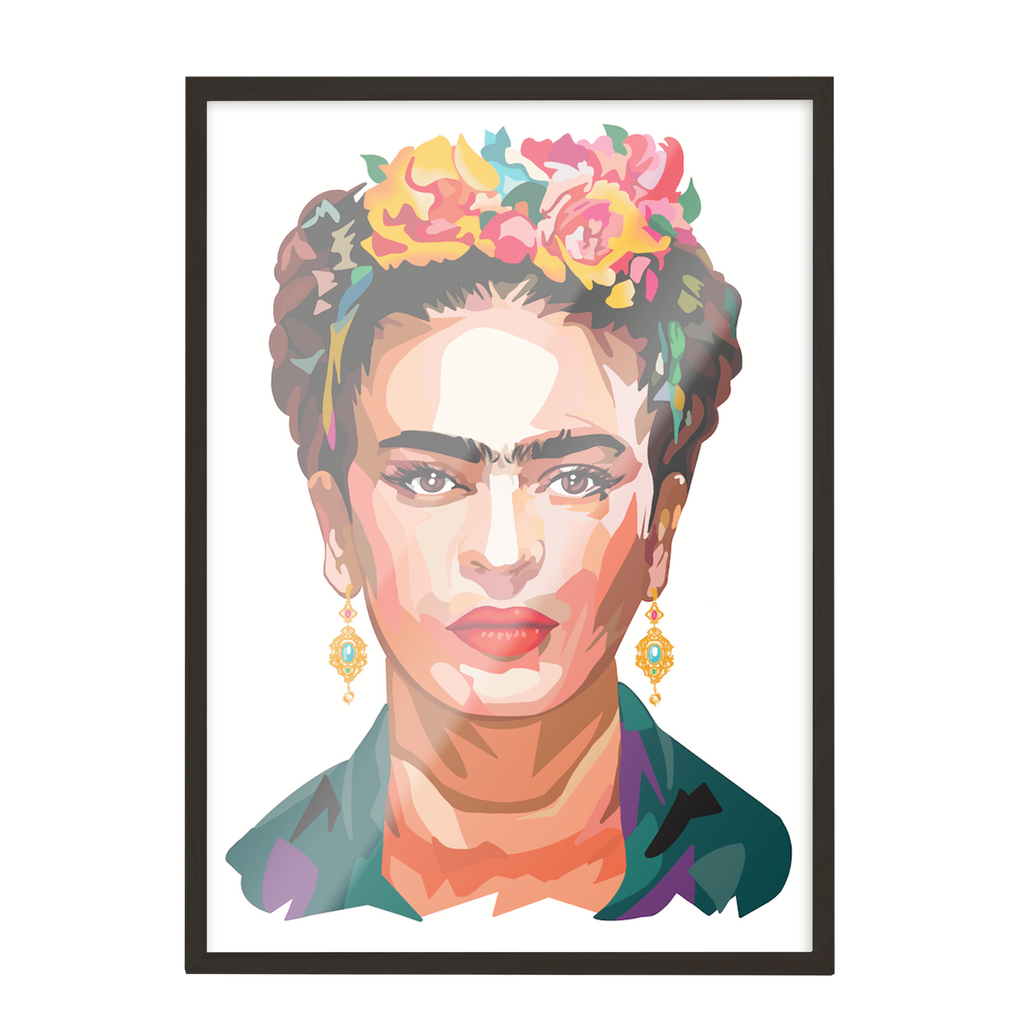 FRIDA KAHLO Pintura a colores
