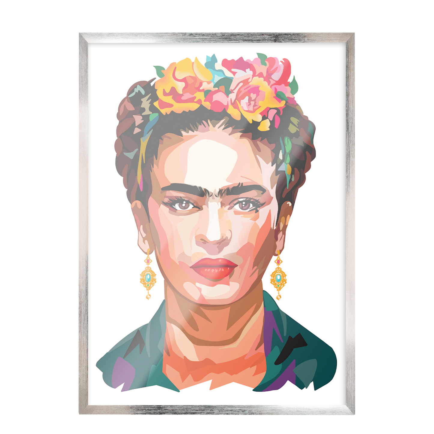FRIDA KAHLO Pintura a colores