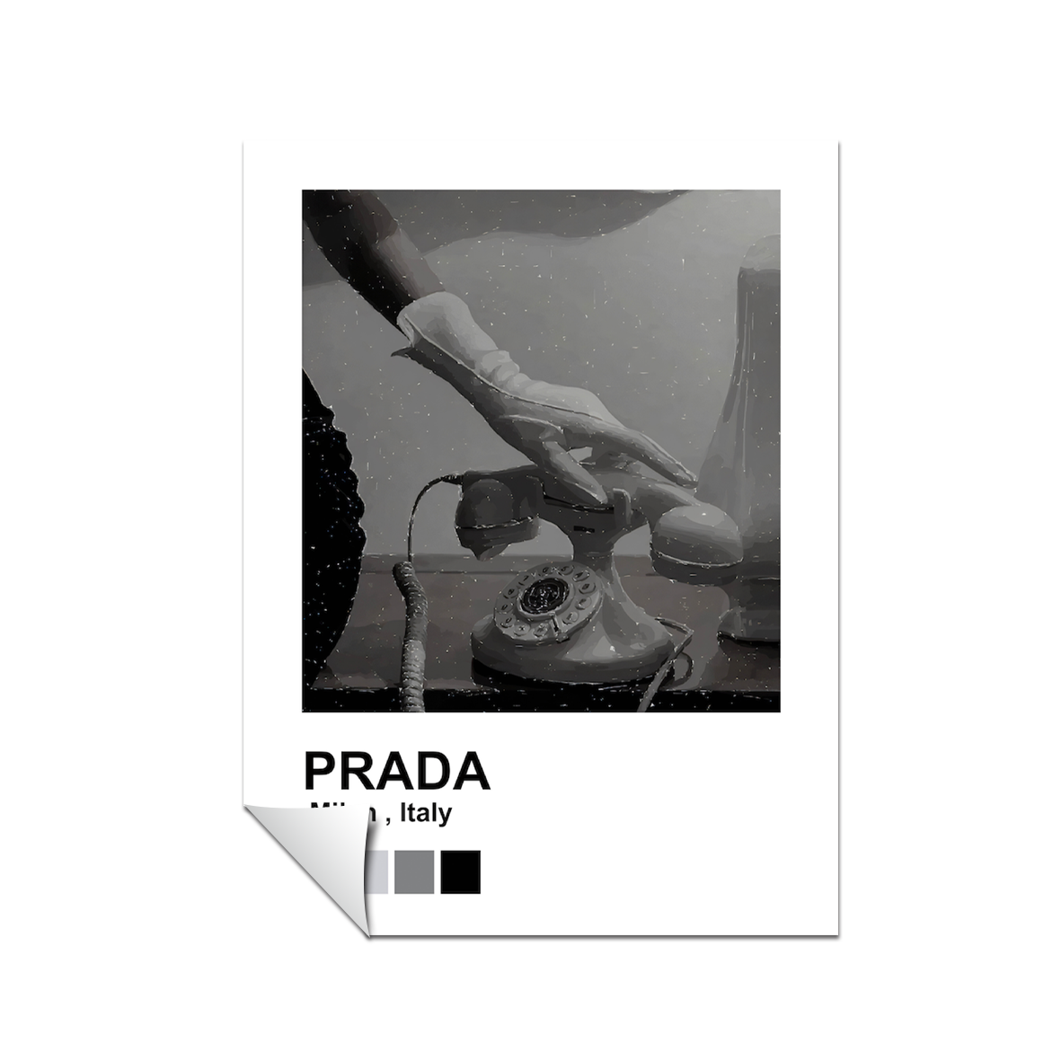 Arte de moda Prada, moda-lujo 86