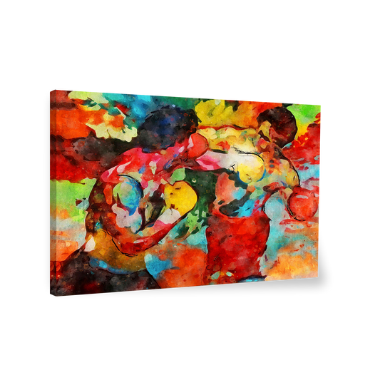 Acuarela Rocky Balboa, película de culto de los años 70- 89