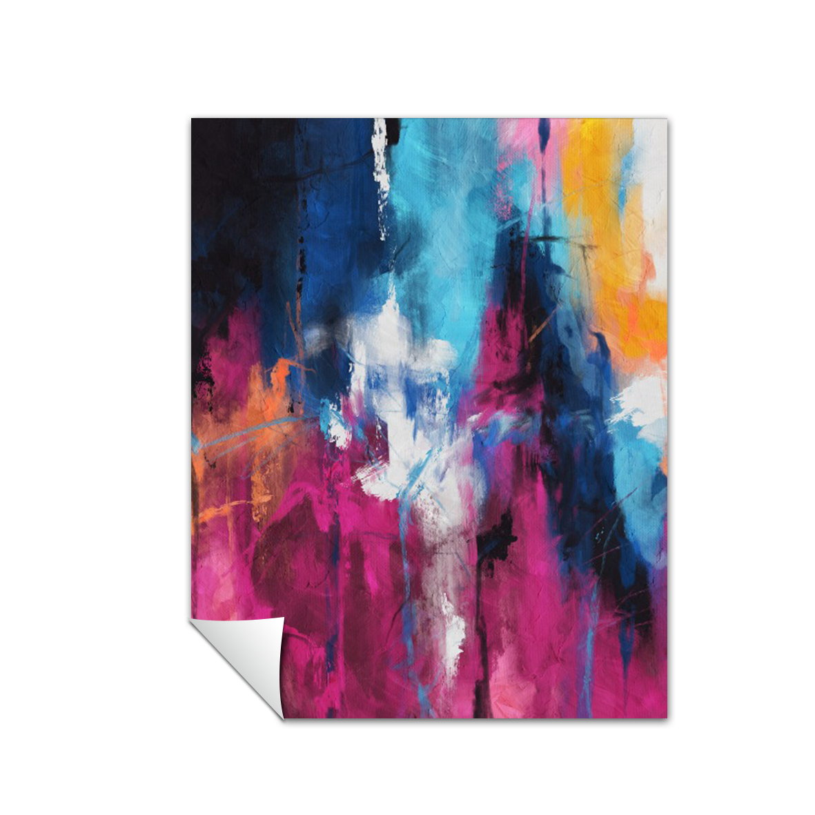 Abstracto pintura colores 94
