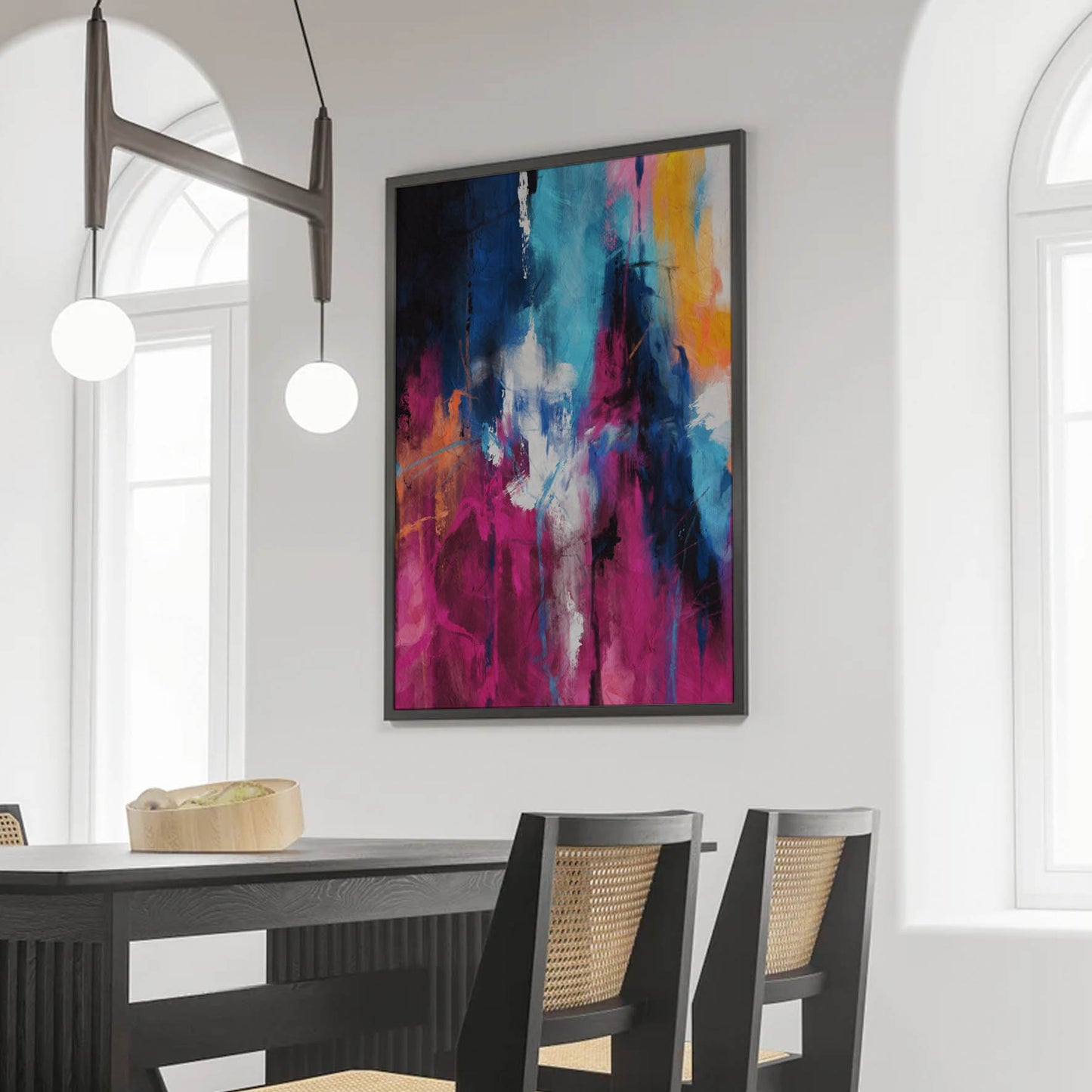 Abstracto pintura colores 94