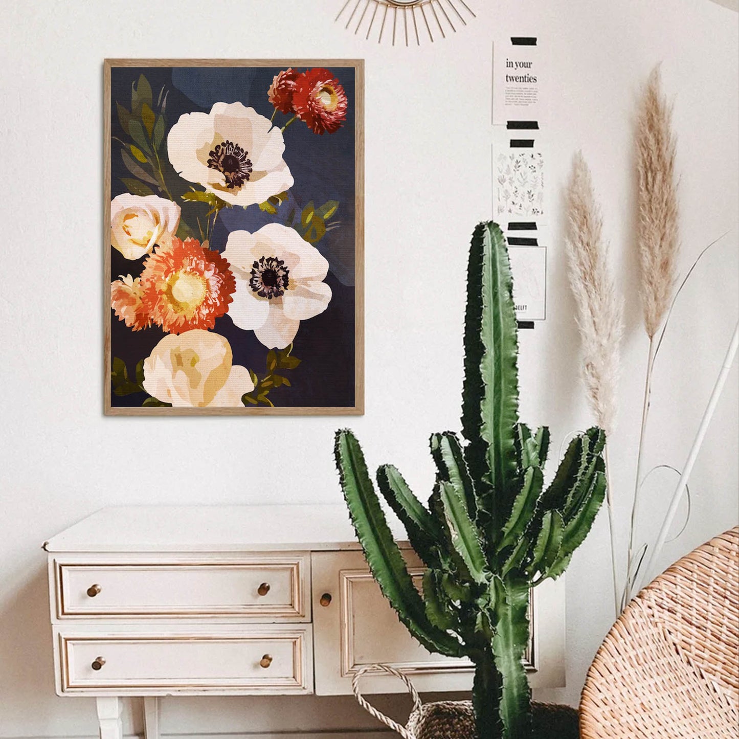Pintura Flores Petunias 102