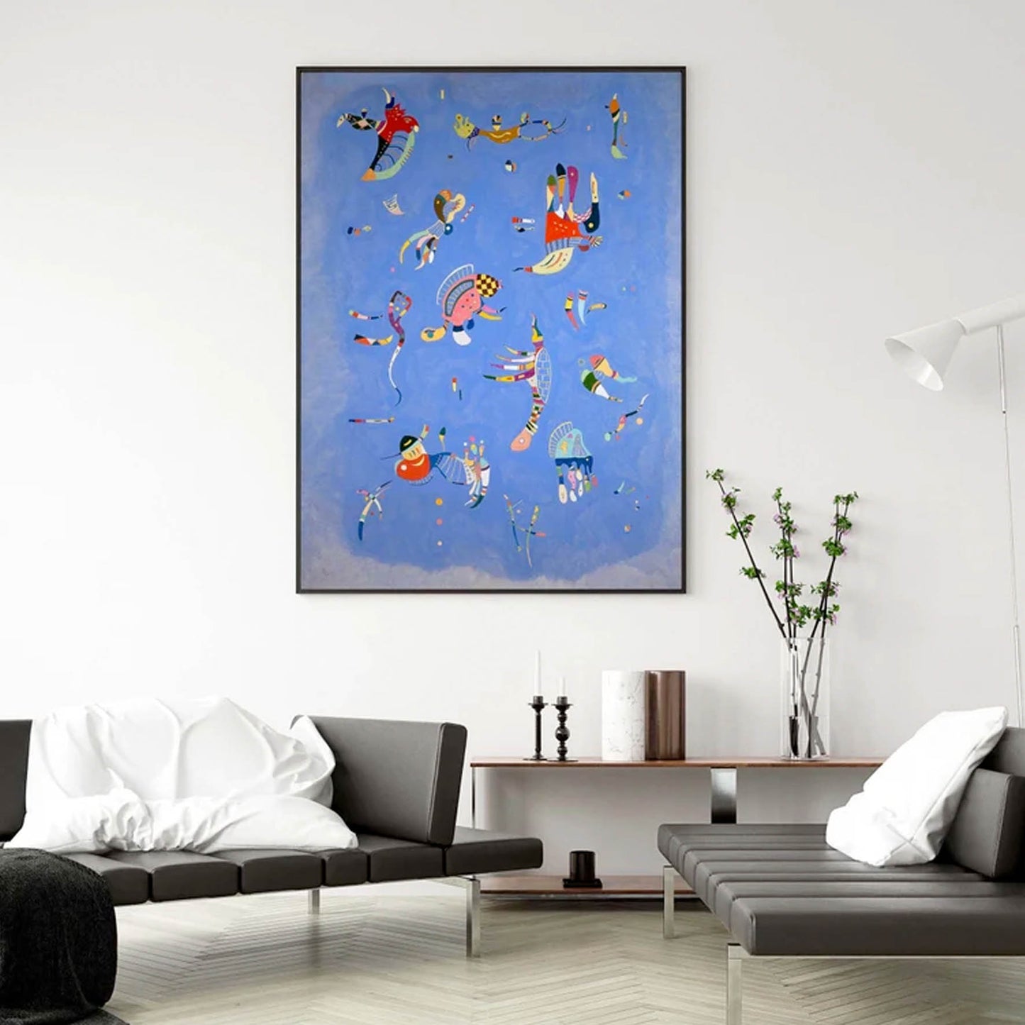 Wassily Kandinsky - Himmelblau Cielo Azul 117