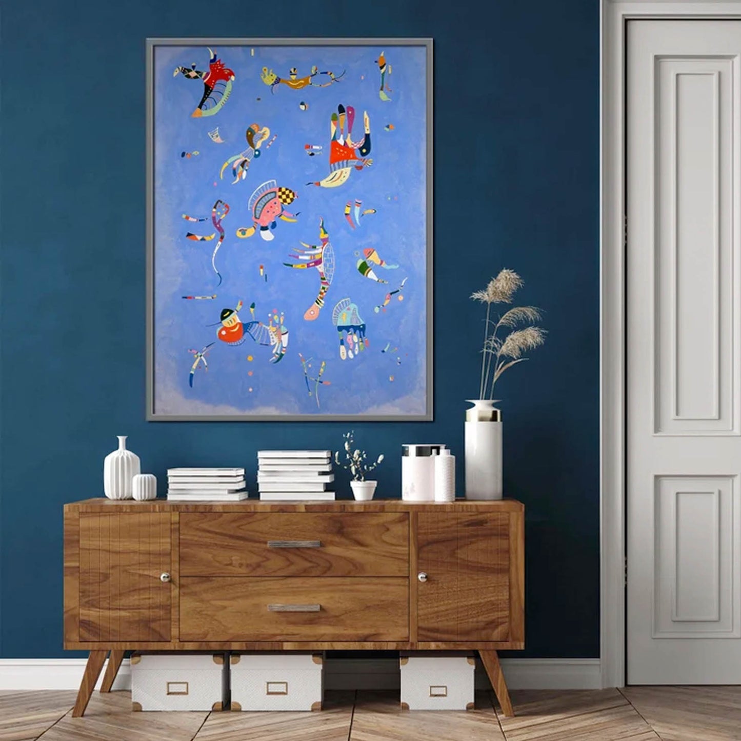 Wassily Kandinsky - Himmelblau Cielo Azul 117